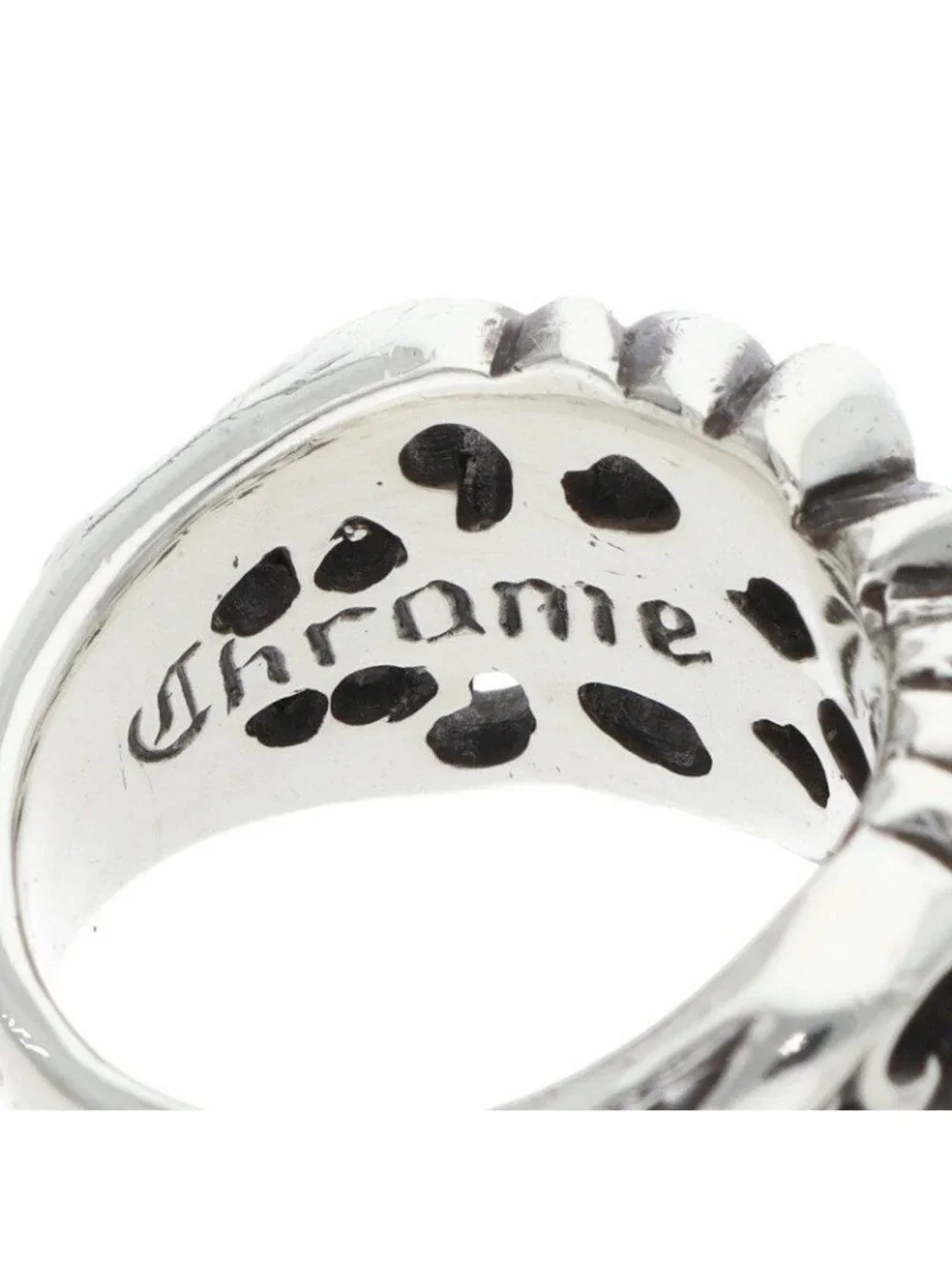 Chrome Hearts K&t Silver Ring